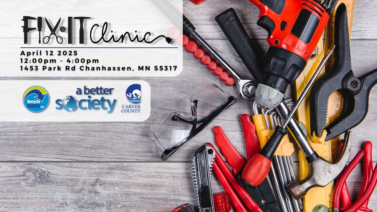 Fix-It Clinic Hosted by A Better Society and RecycleCarver