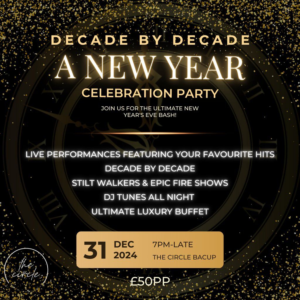 Decade by Decade - A New Year Celebration Party