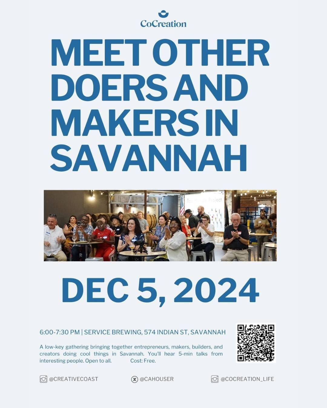 Savannah Doers & Makers - December