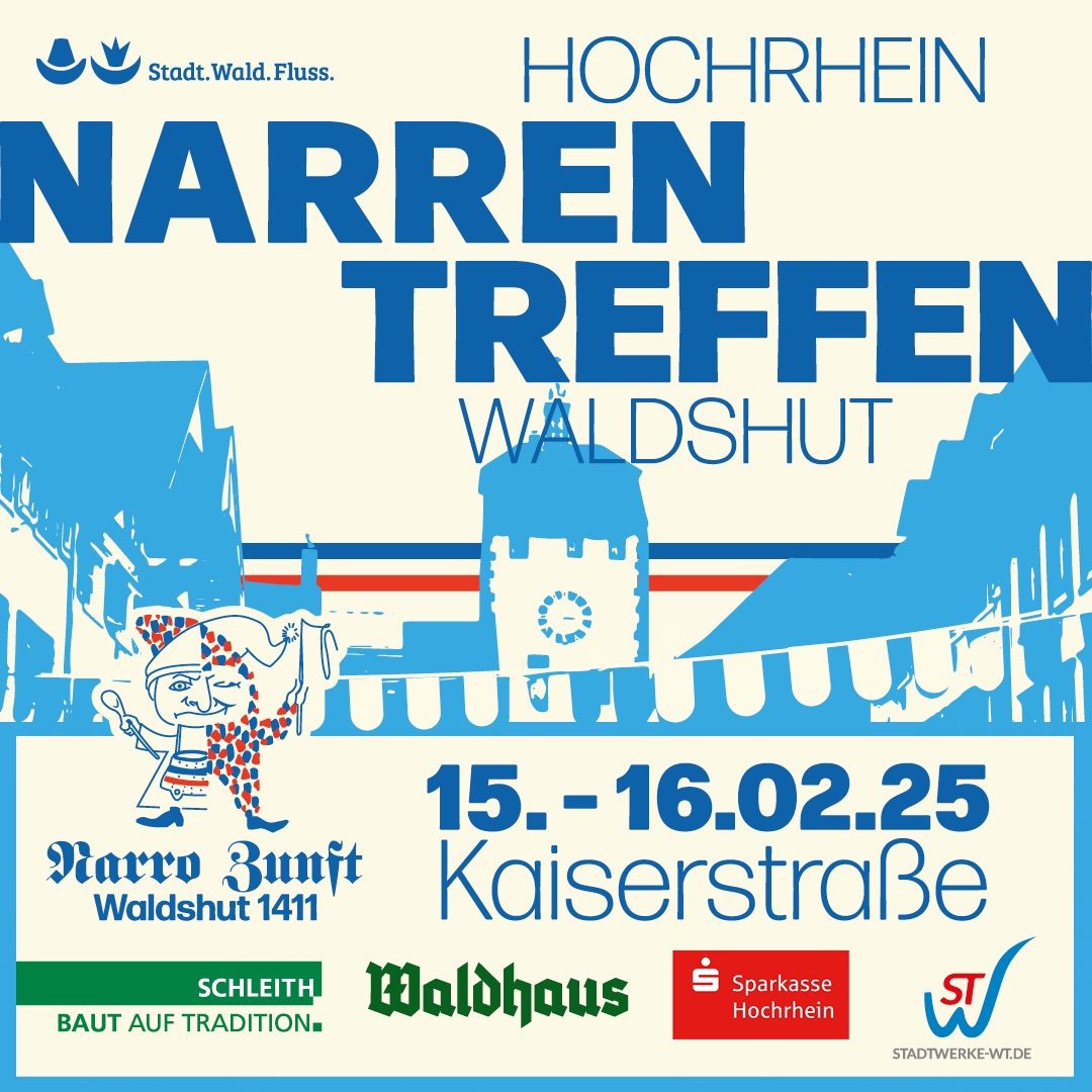 Hochrhein Narrentreffen 2025 - Waldshut