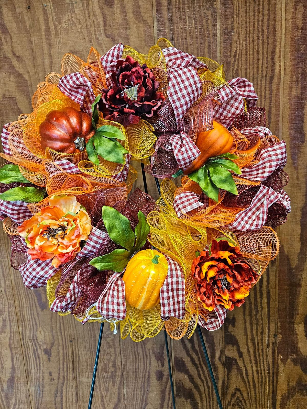 Fall Wreath Class on the Farm