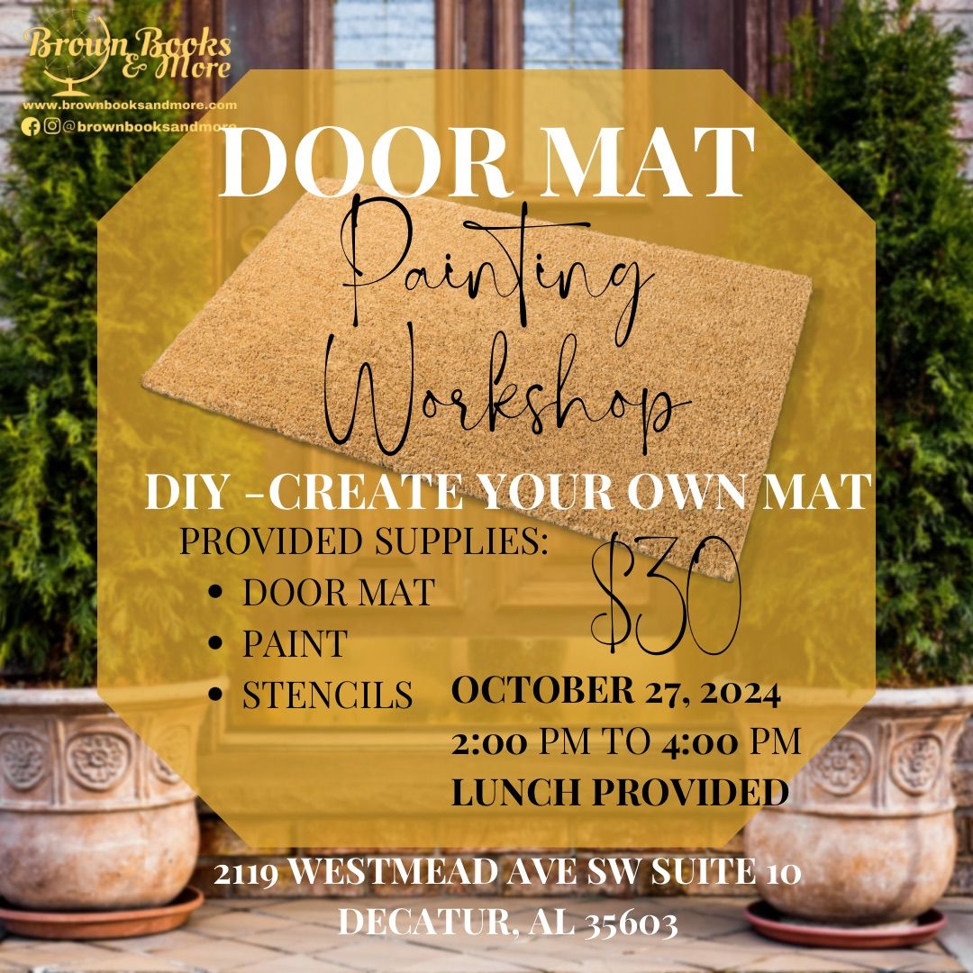 DIY Door Mat Painting Workshop