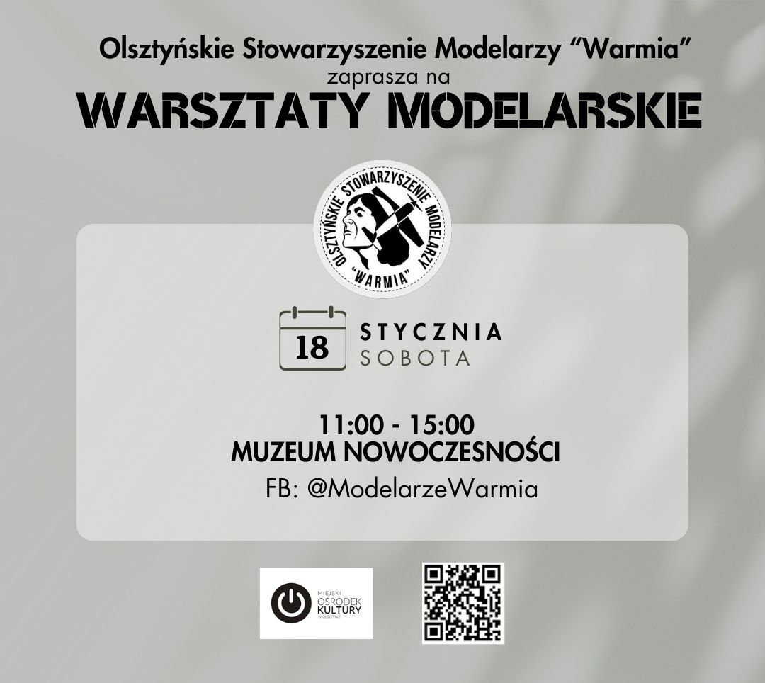 Warsztaty Modelarskie z OSM "Warmia" - stycze\u0144 2025