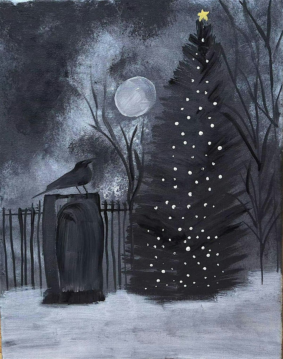 Spooky Holiday Paint Night