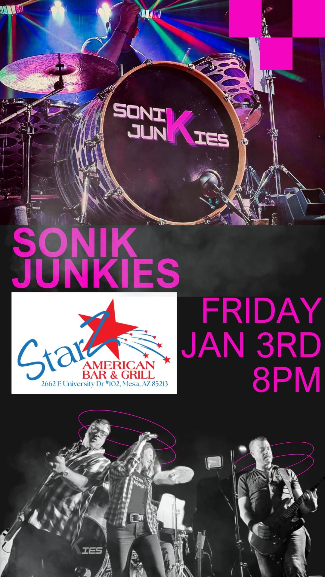 SONIK JUNKIES @ StarZ!