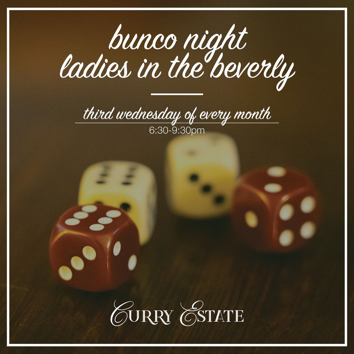 Bunco | Ladies in the Beverly