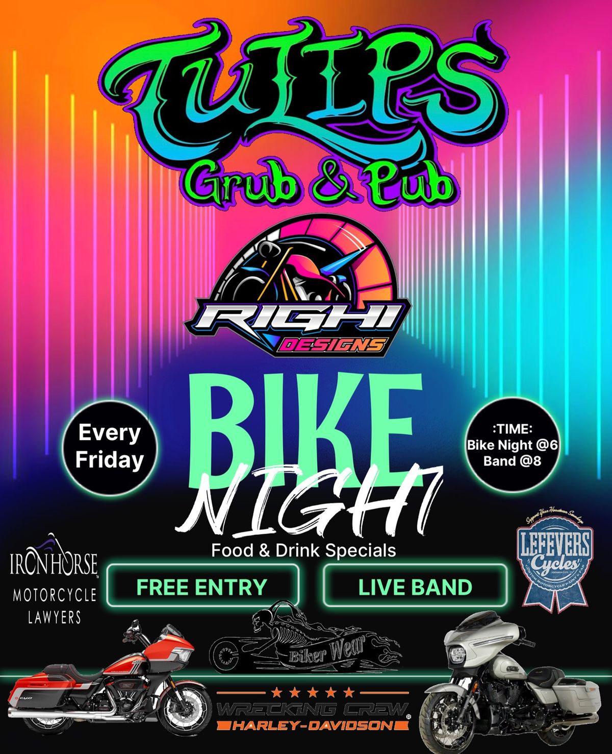 Bike Night w\/ No Filter Band 