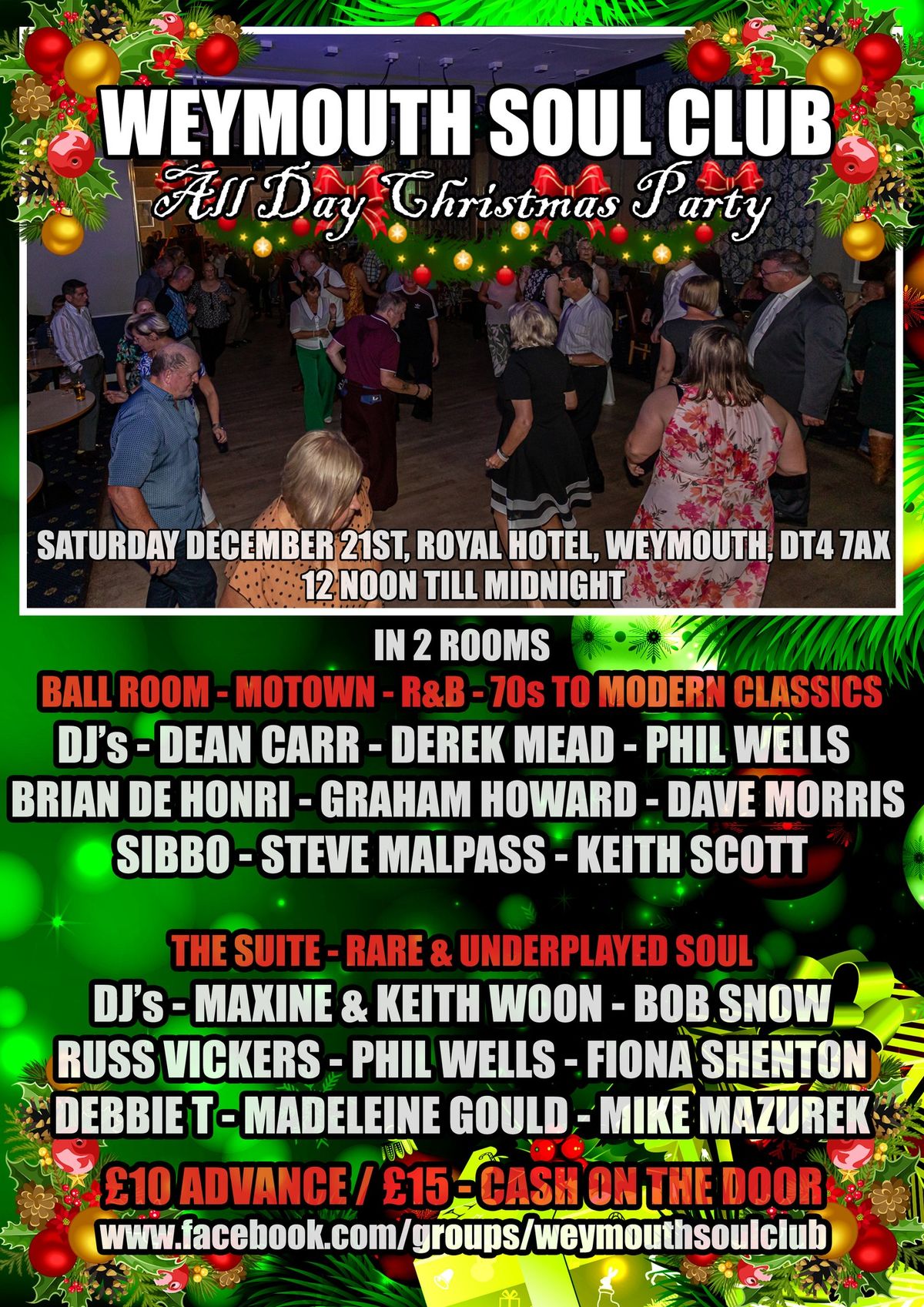 Weymouth Soul Club Christmas AllDayer Party