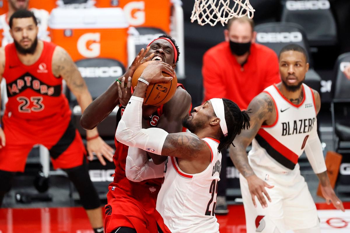 Portland Trail Blazers at Toronto Raptors at Scotiabank Arena