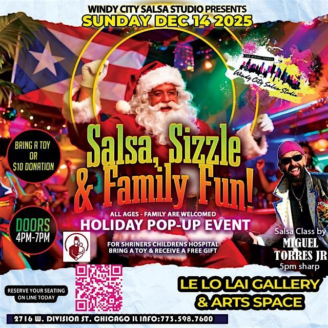 Holiday Family Salsa Pop-Up Party!