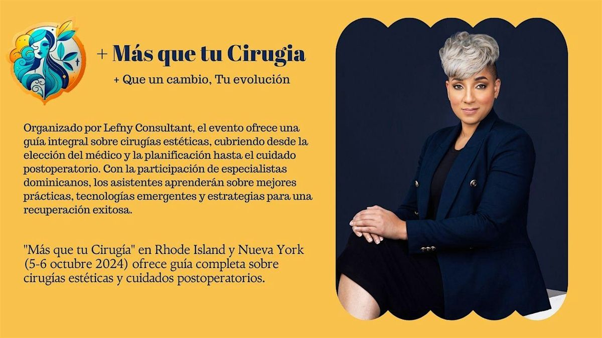 Mas que tu Cirugia Conference Event 2024 New York