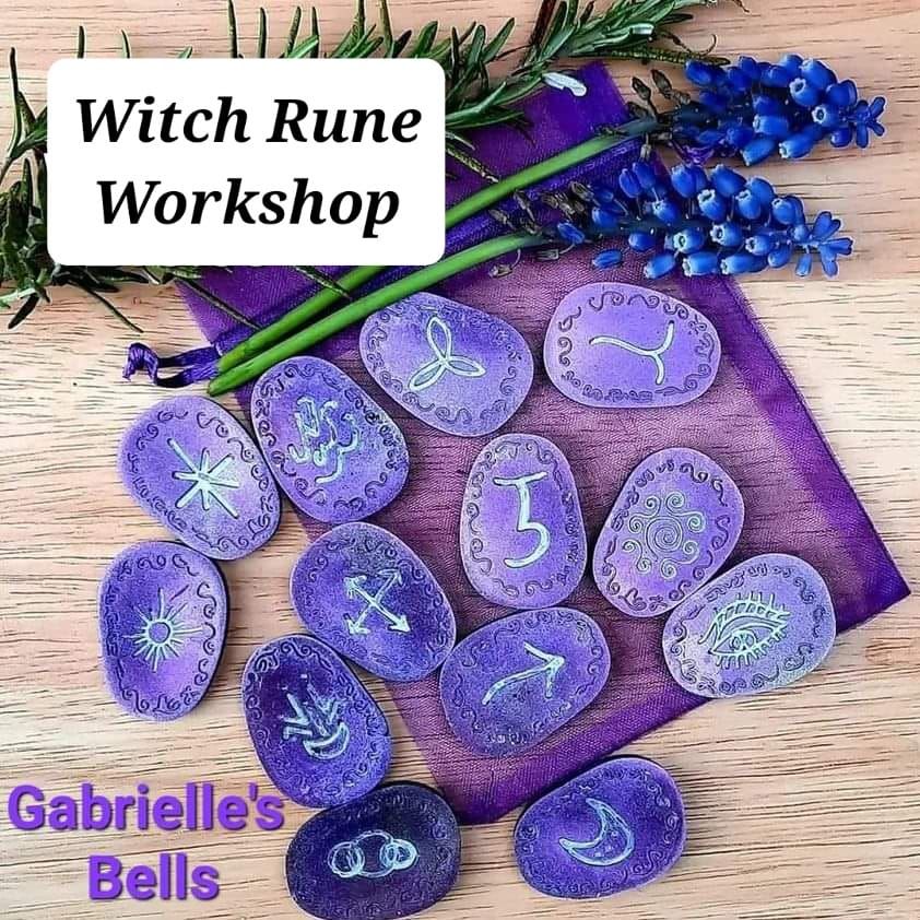 WITCH RUNE WORKSHOP AT GABRIELLE'S BELLS