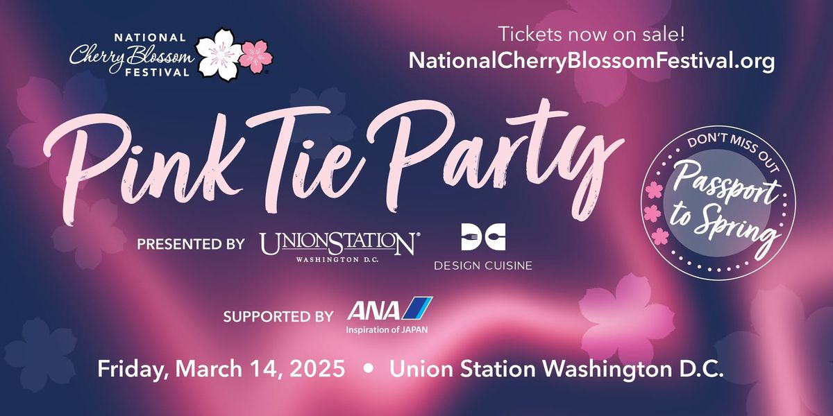 Pink Tie Party Presented by Union Station Washington D.C. & Design Cuisine