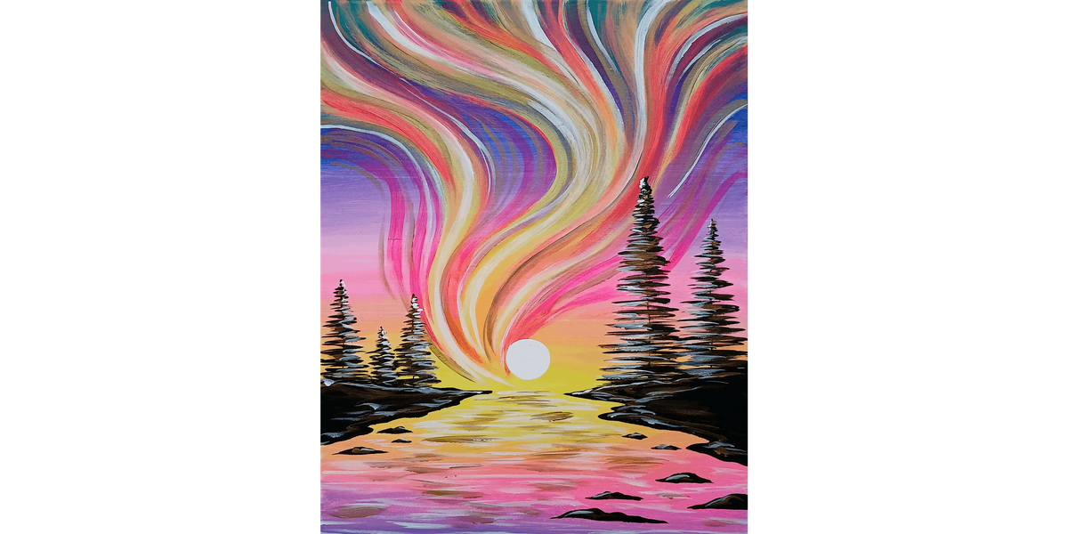 Solar Aurora - Paint and Sip in Sacramento | Classpop!\u2122