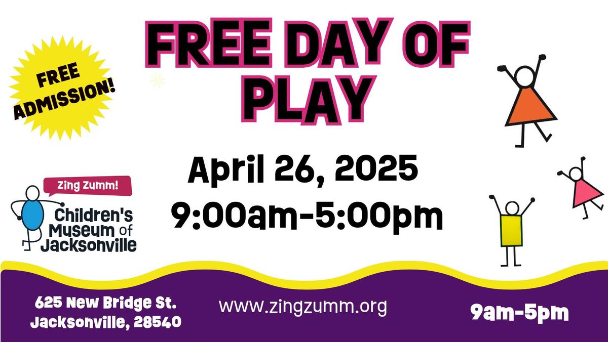 Free Day of Play- April