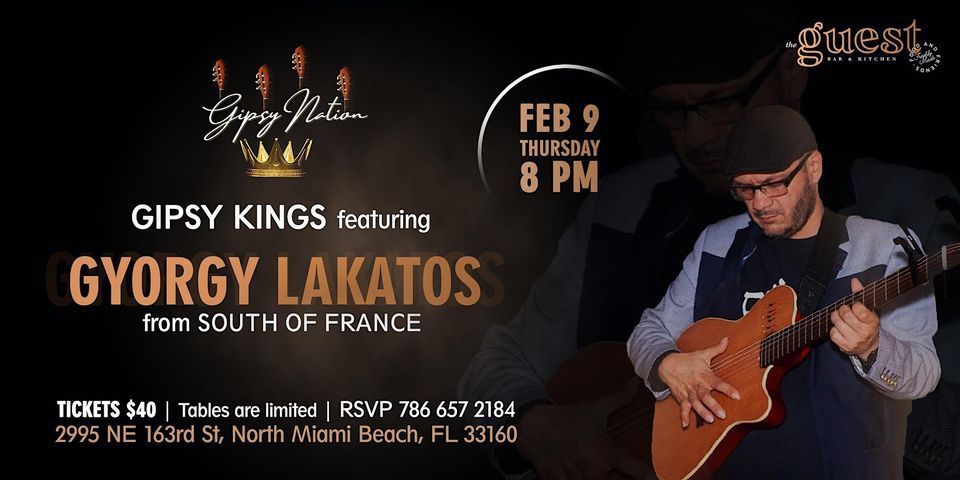 Gipsy Nation a la Gipsy Kings featuring Gyorgy Lakatos from South of France