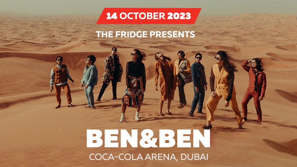 Ben&Ben Live Concert in Coca-Cola Arena, Dubai