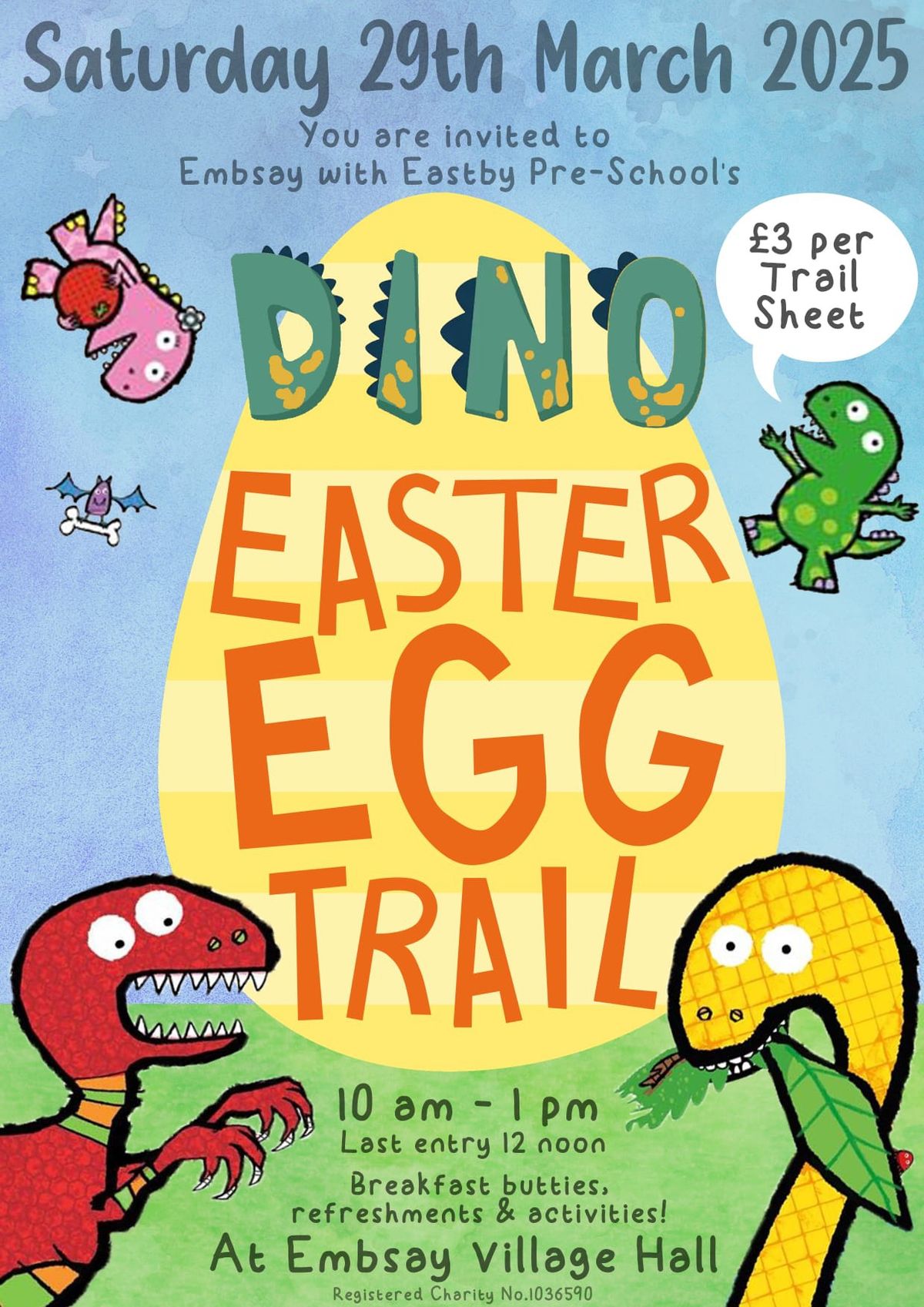 Dino Easter Egg Trail