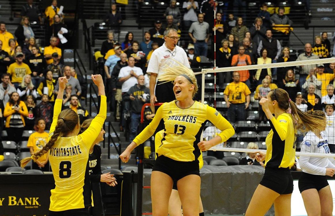 Tulsa Golden Hurricane at Wichita State Shockers Womens Volleyball