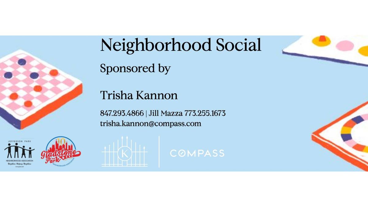 Neighborhood Social (Games, Coffee and Treats)