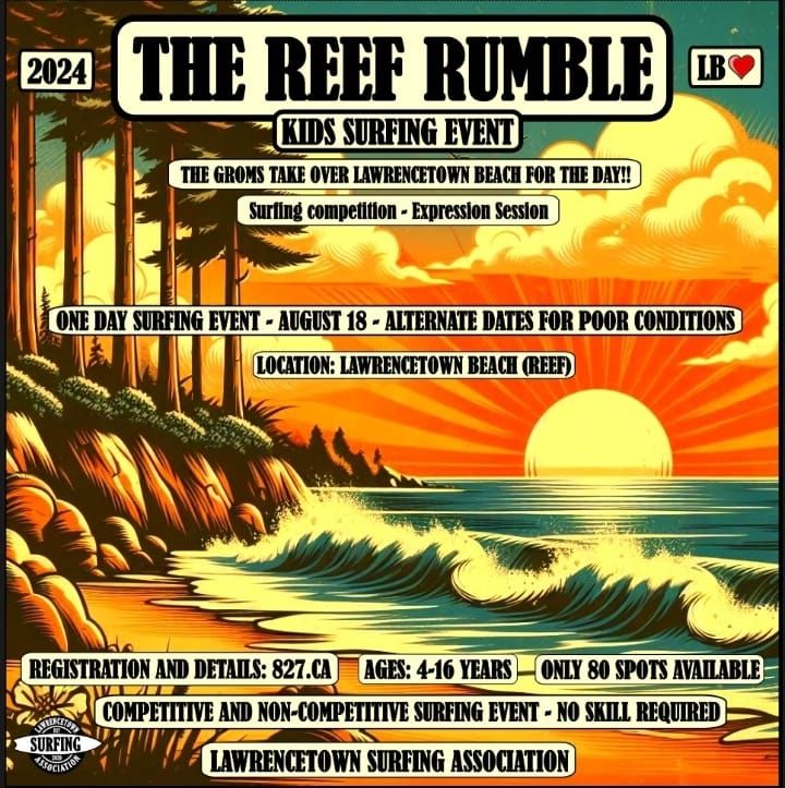 The REEF RUMBLE - LSA's Annual Kids Surfing Event