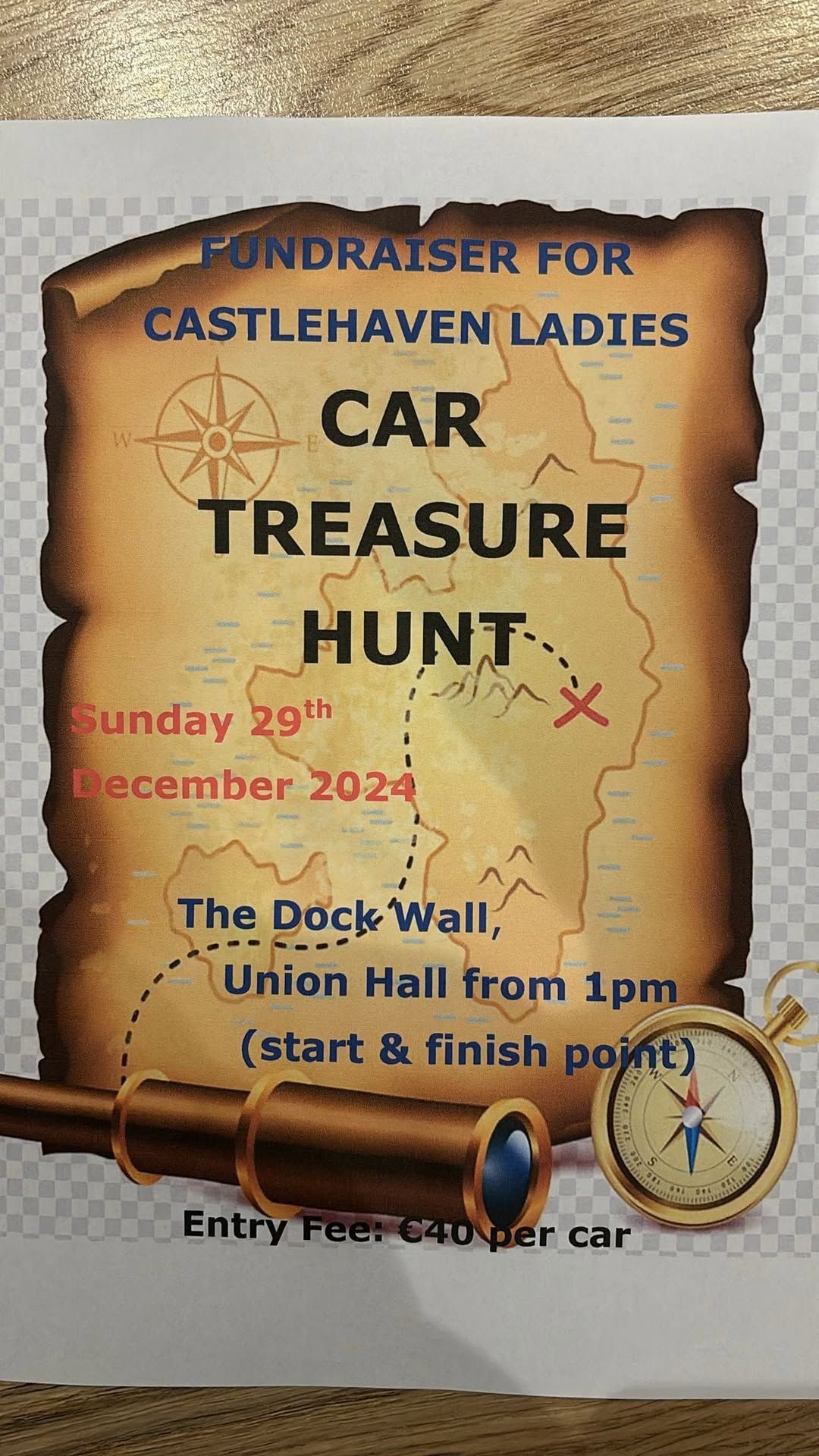 Castlehaven LGFA Club Car Treasure Hunt 