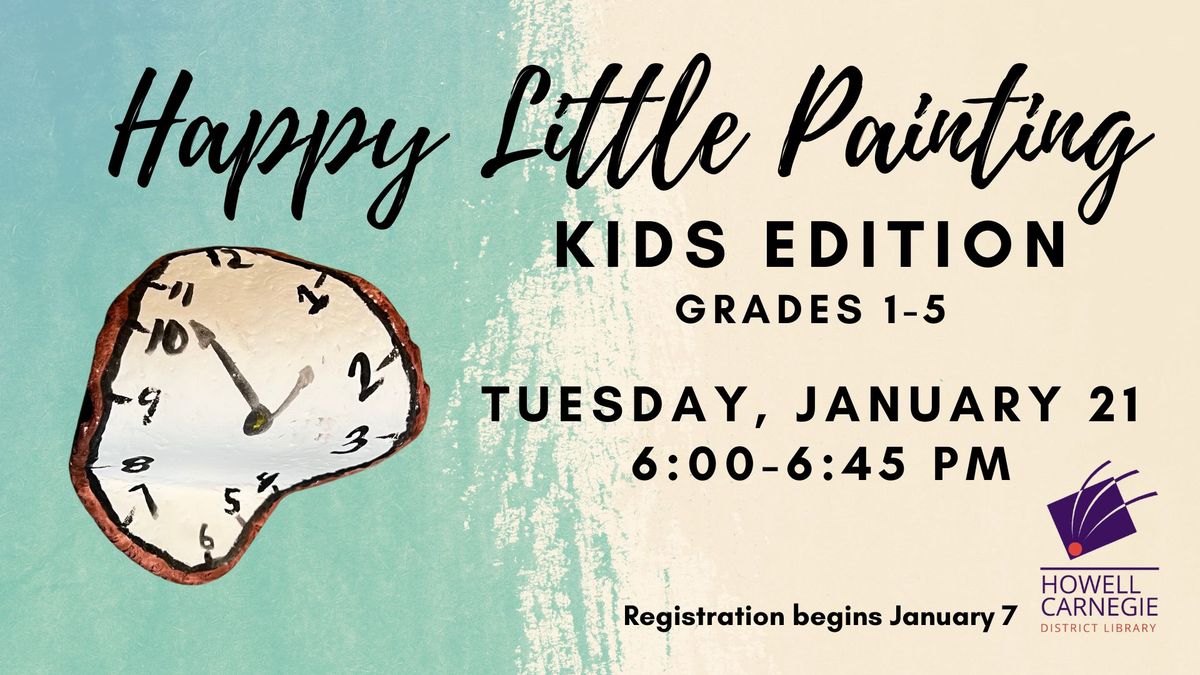 Happy Little Painting: Kids Edition