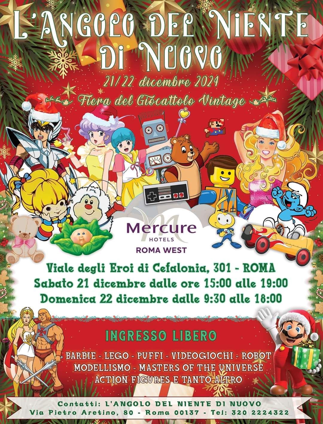 fiera del giocattolo vintage 21-22 Dicembre 