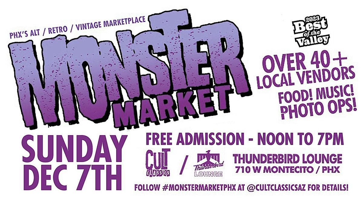 Monster Market - Christmas Holiday Local Shopping Market Phoenix, AZ