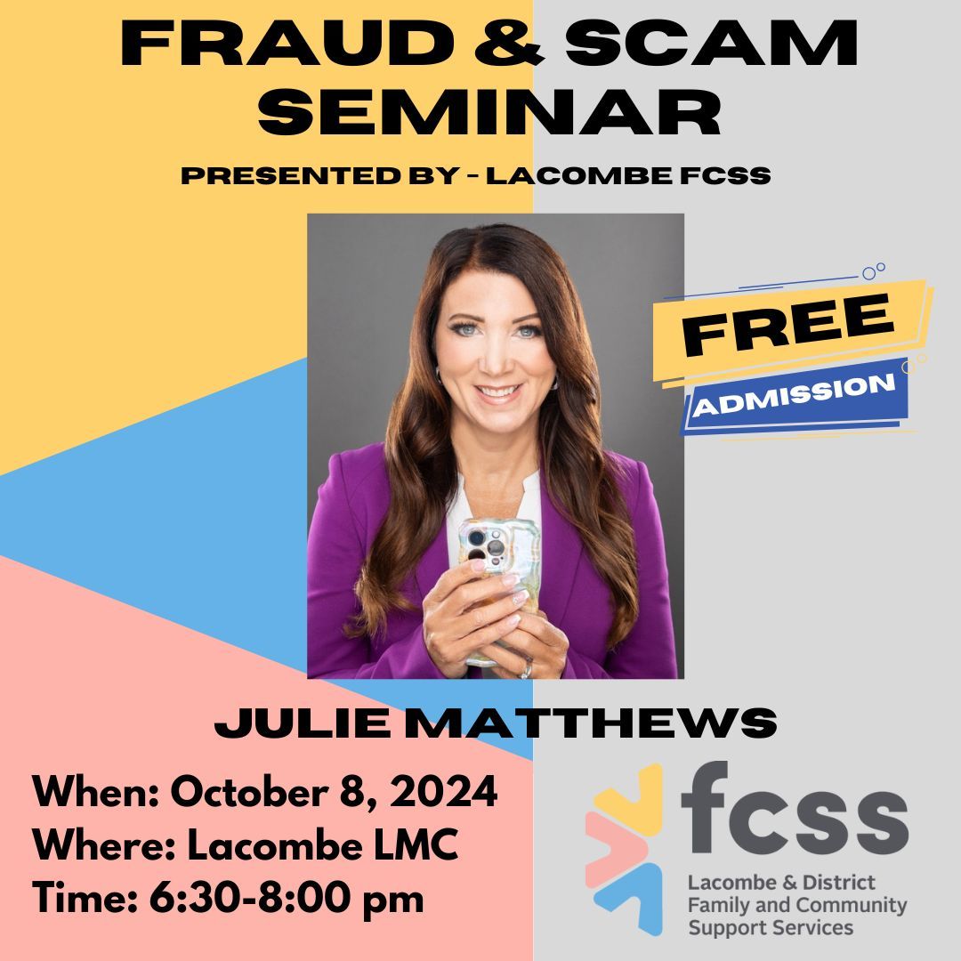 Fraud and Scam Seminar- Julie Matthews