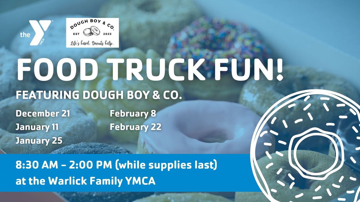 Food Truck Fun with Dough Boy & Co. at the Warlick Family YMCA