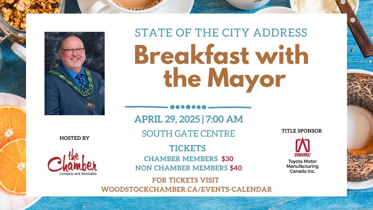 Breakfast with the Mayor - State if the City Address