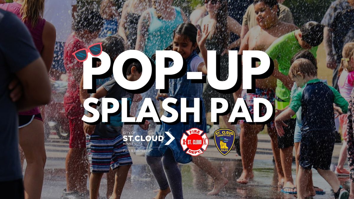 FREE! Pop-Up Splash Pad