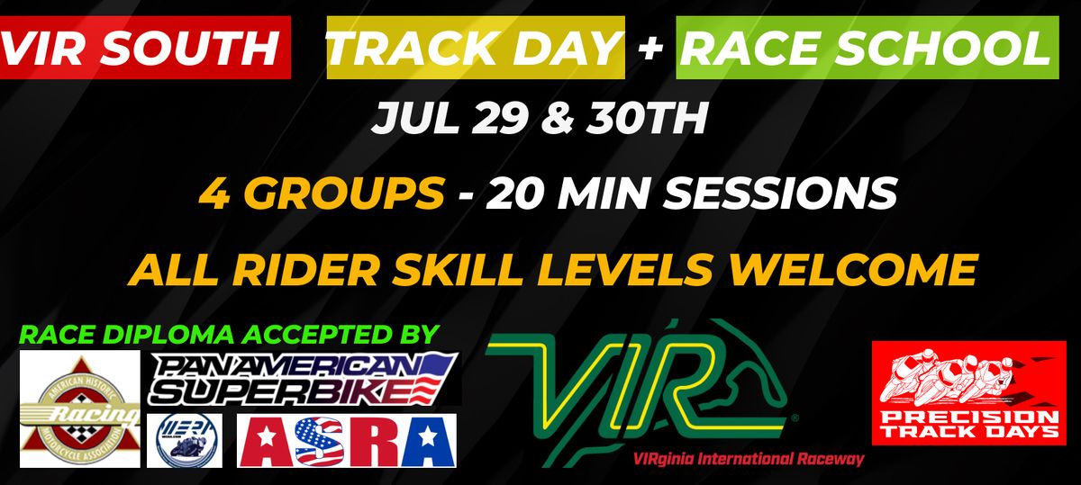 VIR South in July with Precision Track Days