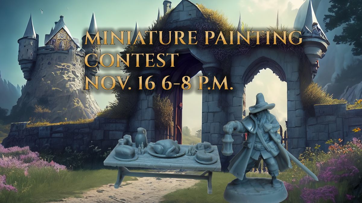 Miniature Painting Contest