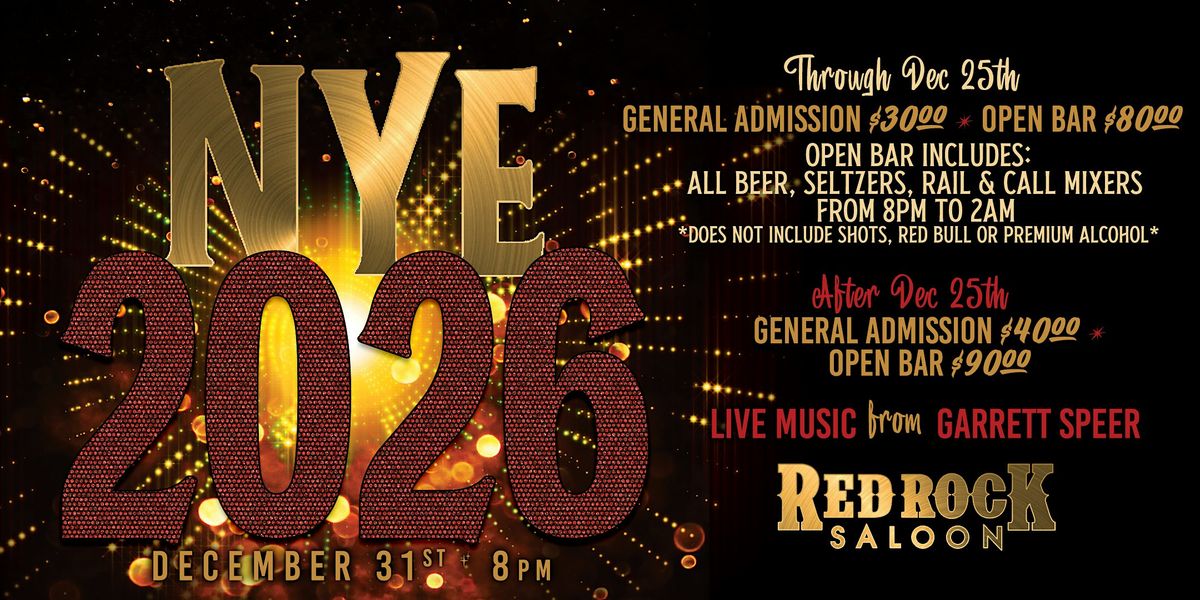 Red Rock'n NYE 2026