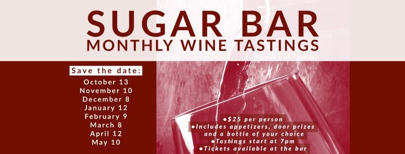 Sugar Bar Monthly Wine Tasting