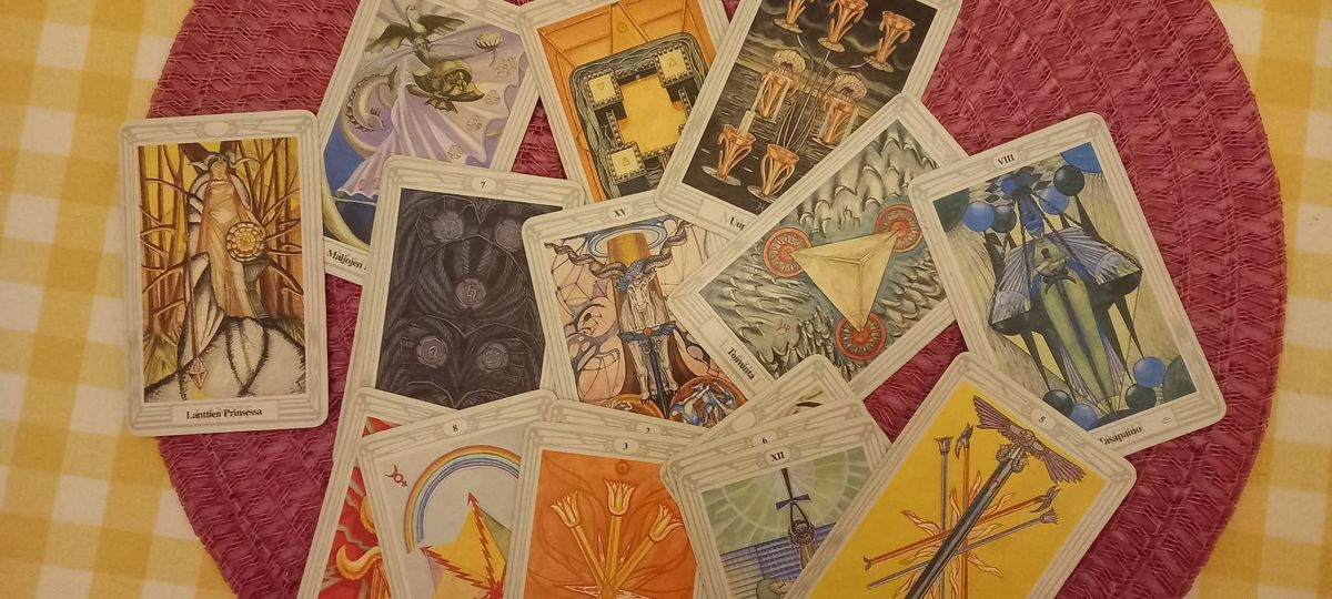 Jyri Kallio: Tarotkorttikurssi- Isot arkanakortit