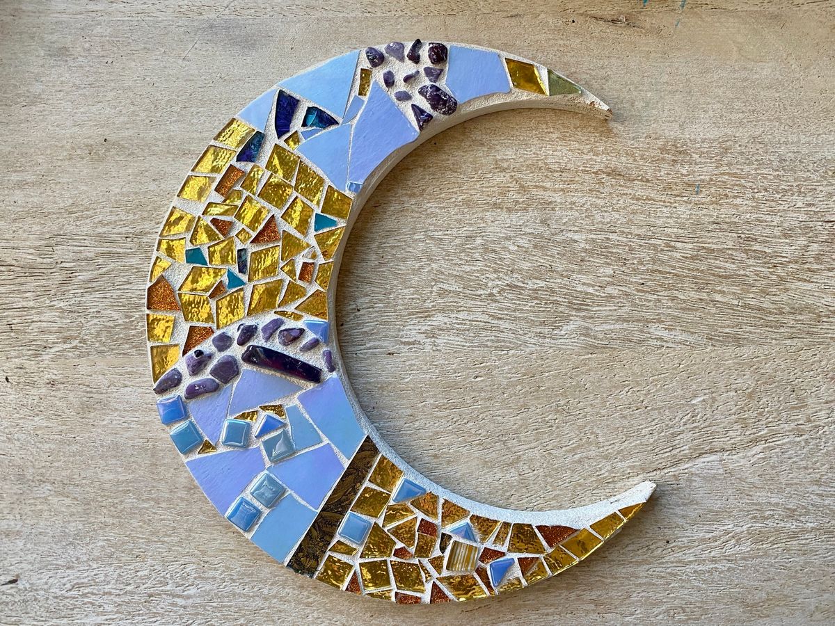 Glass Mosaic Moon Workshop