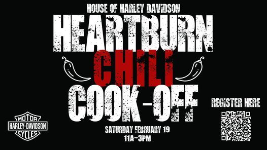 3rd Annual Heartburn Chili Cook-off & KEY DRAWING