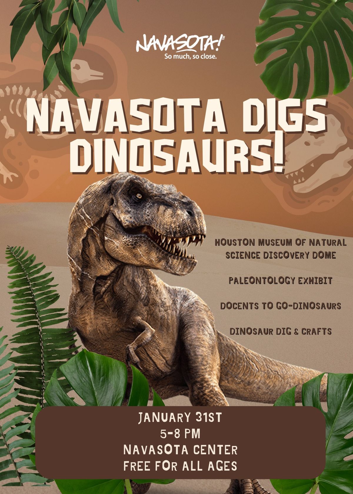 Navasota Digs Dinosaurs! \ud83e\udd96\ud83e\udd95