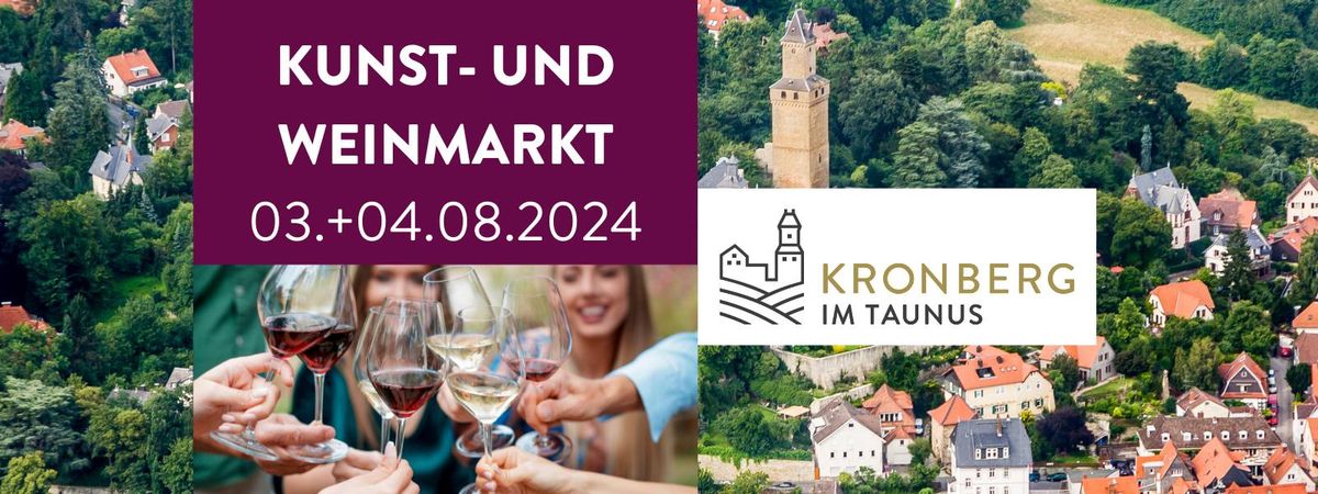 KRONBERGER KUNST- UND WEINMARKT 2024