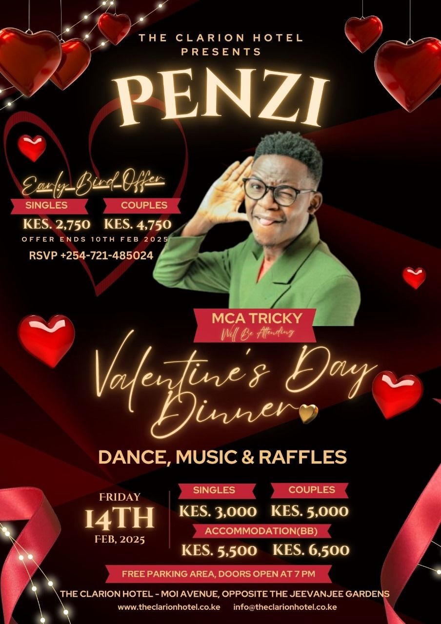 Penzi Valentine's Dinner Package