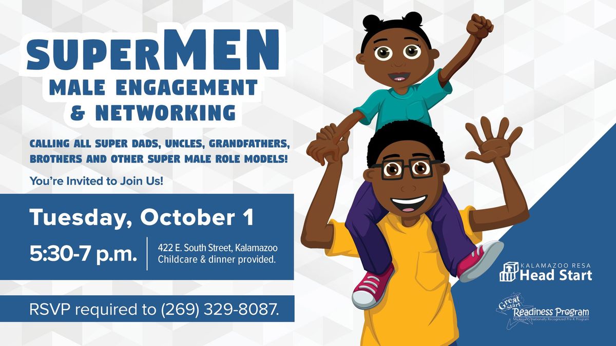 SuperMEN: Male Engagement & Networking