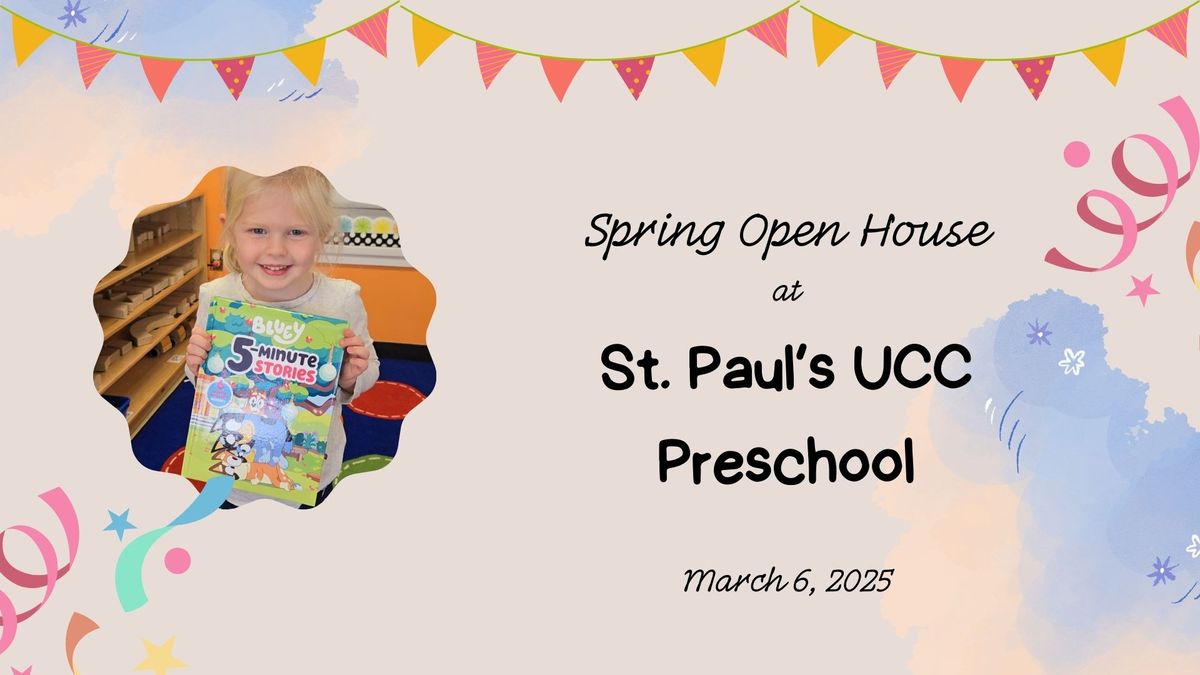 Preschool Open House