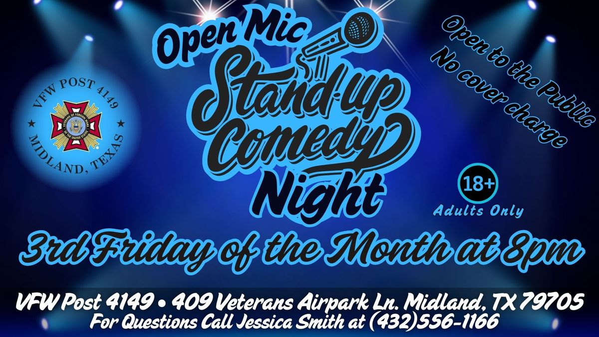 Stand Up Comedy Open Mic Night