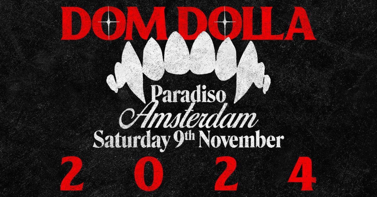 Dom Dolla in Paradiso (uitverkocht \/ sold out)