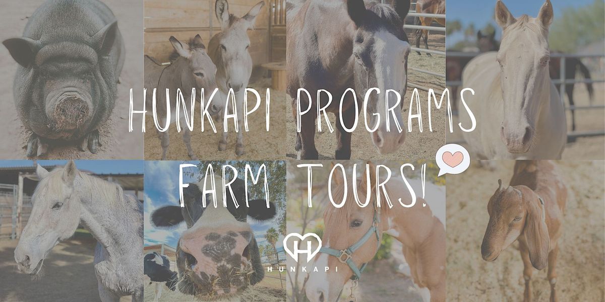 Hunkapi Programs Farm Tours!
