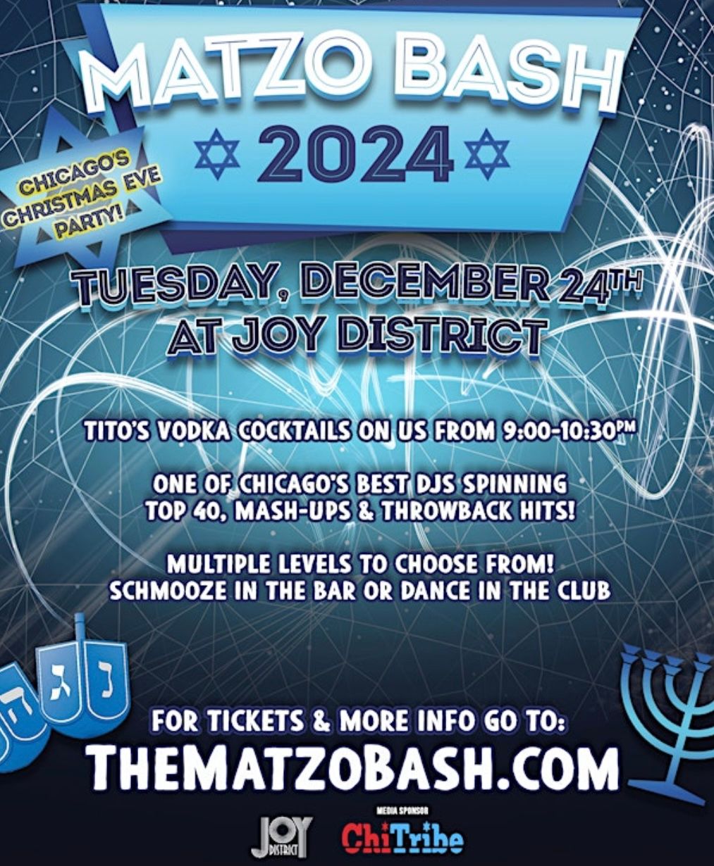 The #LandanTwins Annual Christmas Eve Party - Matzo Bash 2024 At Joy District!