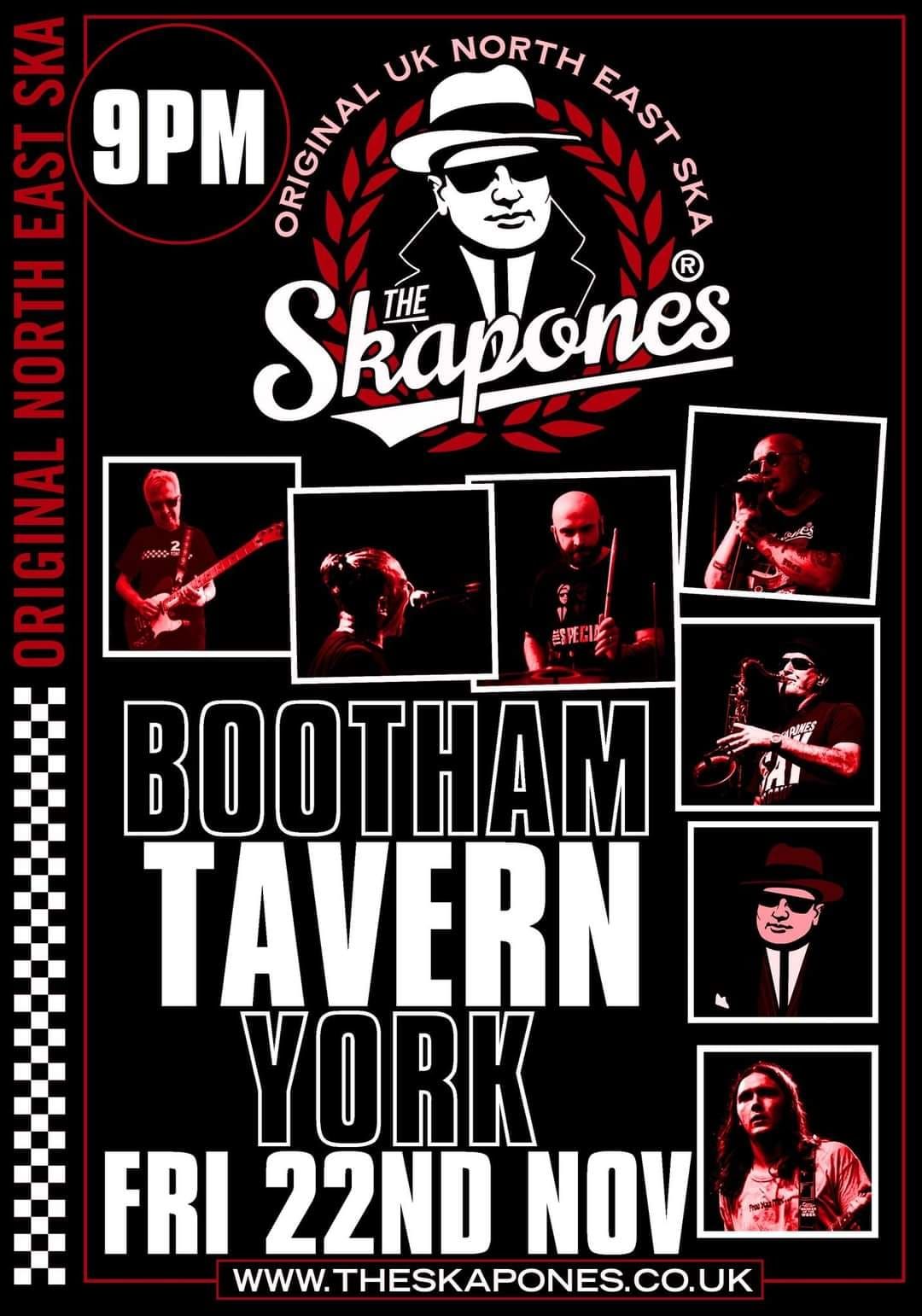 The Skapones@ Bootham Tavern York